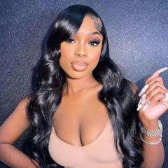 Hot Sale! Transparent Lace Body Wave Frontal Wig!