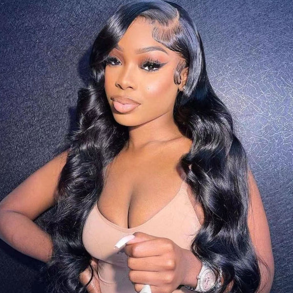 Hot Sale! Transparent Lace Body Wave Frontal Wig!