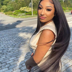 HD 13x4 Straight Frontal Wig Discount Wig!